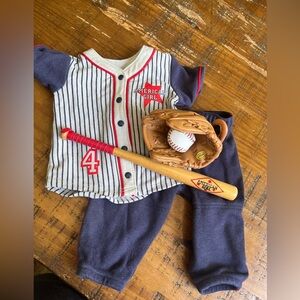 American Girl Pleasant Company Softball Set